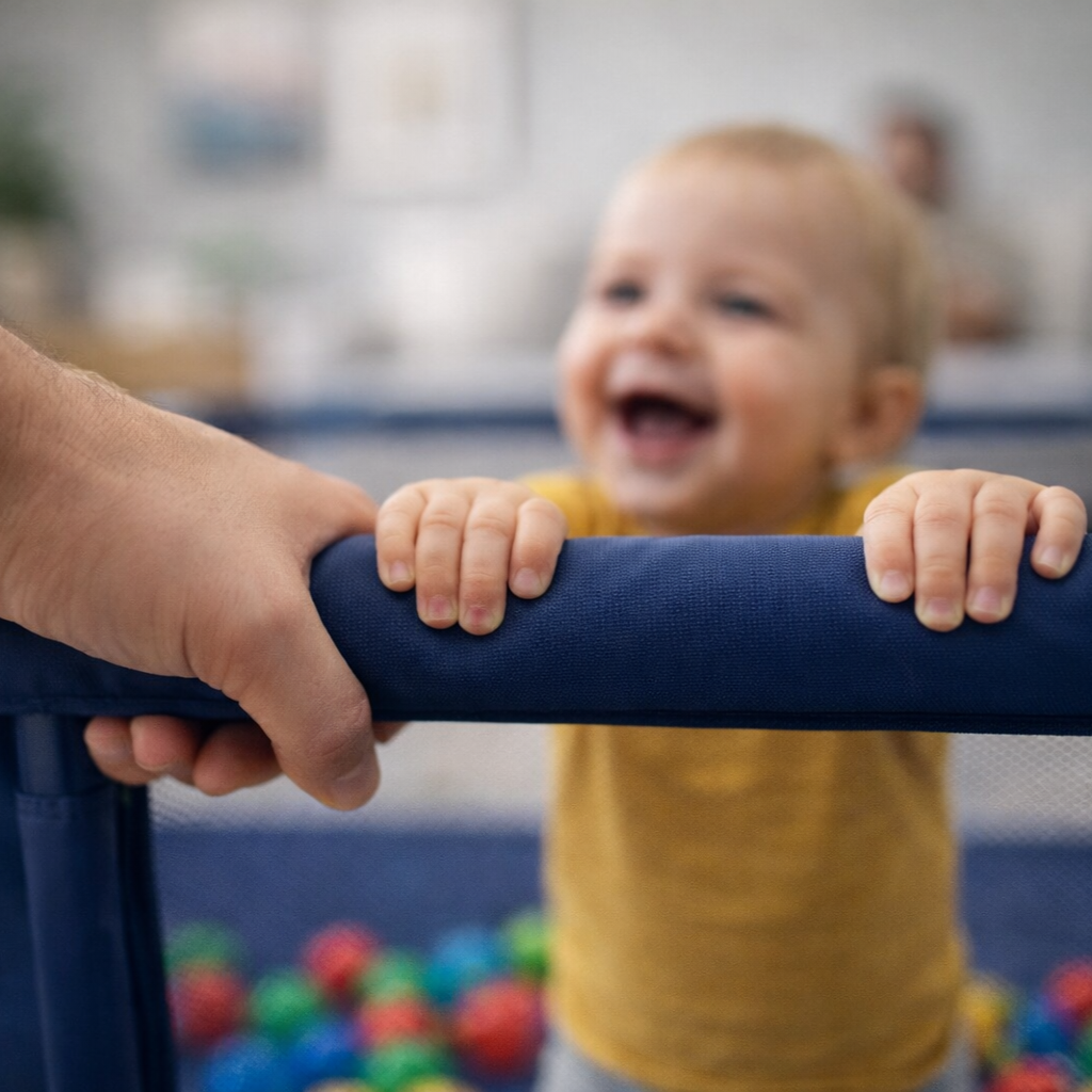 Corral Nido Seguro - Seguridad y calma diaria, minutos reales para ti
