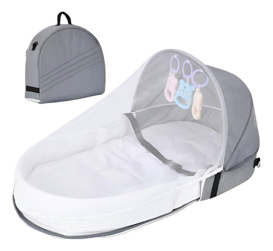 NestGo — El Refugio Portátil Donde Tu Bebé Duerme Seguro