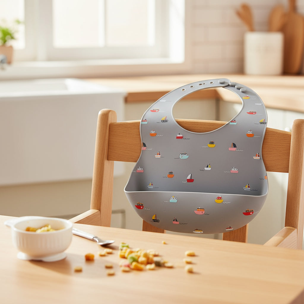 CleanBite — Babero Antiderrames que Atrapalo-Todo